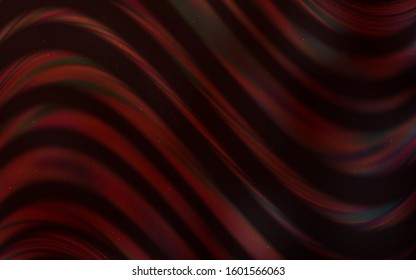 Dark Red vector background with astronomical stars. Shining illustration with sky stars on abstract template. Pattern for futuristic ad, booklets.