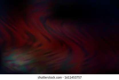 Dark Red vector background with astronomical stars. Modern abstract illustration with Big Dipper stars. Best design for your ad, poster, banner.