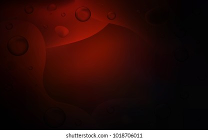 Dark Red vector background with bent ribbons. Shining crooked illustration in memphis style. A completely new memphis design for your business.