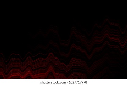 Dark Red vector background with bent lines. A completely new color illustration in marble style. Brand-new design for your ads, poster, banner.