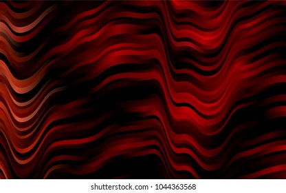 Dark Red vector background with bent ribbons. Creative geometric illustration in marble style with gradient. New composition for your brand book.