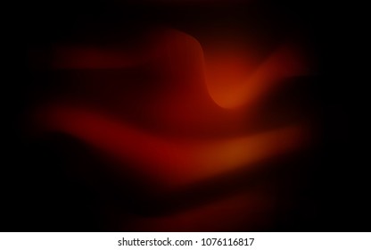 Dark Red vector background with bent ribbons. Geometric illustration in marble style with gradient.  New composition for your brand book.