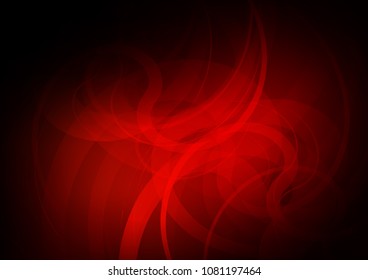 Dark Red vector background with bent ribbons. Geometric illustration in marble style with gradient.  Marble design for your web site.