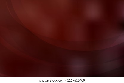 Dark Red vector background with bent ribbons. A completely new color illustration in marble style. The template for cell phone backgrounds.