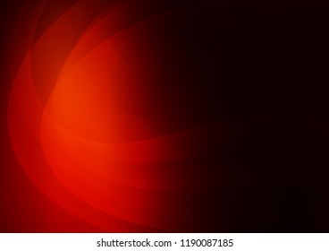 Dark Red vector background with bent lines. Creative illustration in halftone marble style with gradient. Brand new design for your ads, poster, banner.