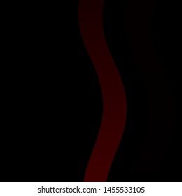 Dark Red vector background with bent lines. Colorful illustration in abstract style with bent lines. Pattern for ads, commercials.