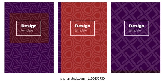 Dark Red vector background for books. Beautiful colorful sample in abstract style. New design for cover of books.