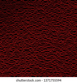 Dark Red vector background with bows. Colorful geometric sample with gradient curves.  Pattern for commercials, ads.