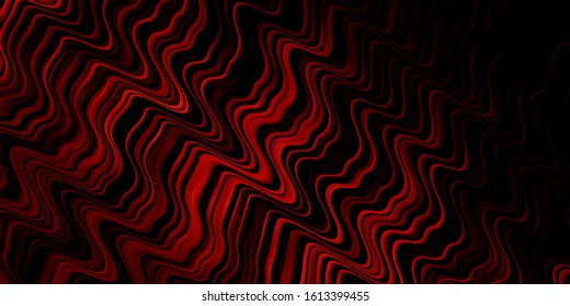 Dark Red vector background with bows. Gradient illustration in simple style with bows. Smart design for your promotions.
