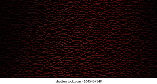 Dark Red vector background with bows. Abstract illustration with gradient bows. Pattern for booklets, leaflets.