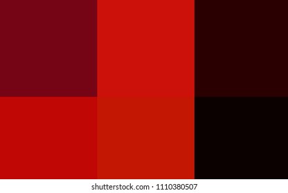 Dark Red vector background with bright palette. Abstract palette with samples of rainbow colors. Pattern of colors for design of ads, posters, banners.