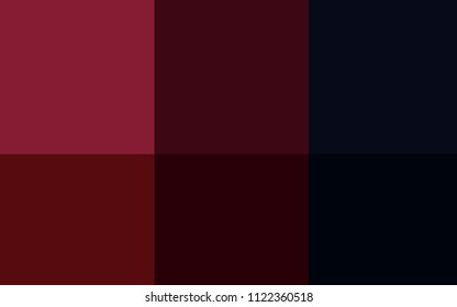 Dark Red vector background with bright palette. Decorative design of colorful palette. Pattern for easy creation of leaflets, banners, booklets.