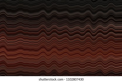 Dark Red vector background with bubble shapes. Shining crooked illustration in marble style. The elegant pattern for brand book.