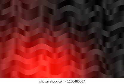Dark Red vector background with bubble shapes. A sample with blurred bubble shapes. The best blurred design for your business.
