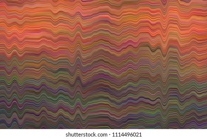 Dark Red vector background with bubble shapes. Blurred geometric sample with gradient bubbles.  Marble design for your web site.