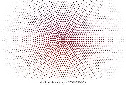 Dark Red vector  background with bubbles. Abstract illustration with colored bubbles in nature style. Pattern for textures of wallpapers.