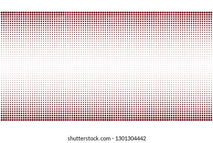 Dark Red vector  background with bubbles. Illustration with set of shining colorful abstract circles. Pattern for beautiful websites.