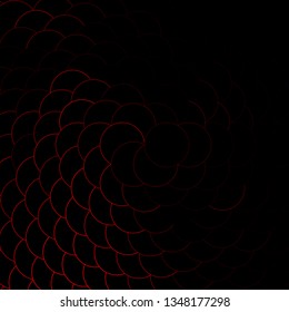 Dark Red vector background with circles. Abstract illustration with colorful spots in nature style. Pattern for websites, landing pages.