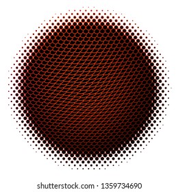 Dark Red vector background with circles. Modern abstract illustration with colorful circle shapes. Pattern for business ads.