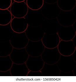 Dark Red vector background with circles. Abstract illustration with colorful spots in nature style. New template for your brand book.