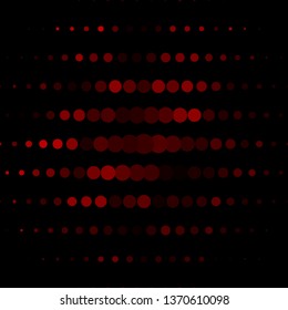 Dark Red vector background with circles. Abstract decorative design in gradient style with bubbles. Pattern for websites, landing pages.