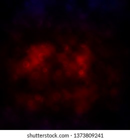 Dark Red vector background with circles. Modern abstract illustration with colorful circle shapes. Design for your commercials.