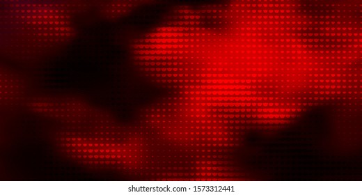 Dark Red vector background with circles. Abstract illustration with colorful spots in nature style. New template for your brand book.