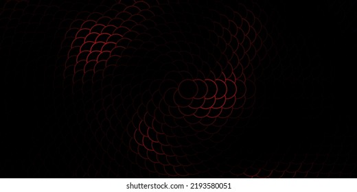Dark Red vector background with circles. Abstract colorful disks on simple gradient background. New template for your brand book.