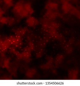 Dark Red vector background with colorful stars. Blur decorative design in simple style with stars. Pattern for websites, landing pages.