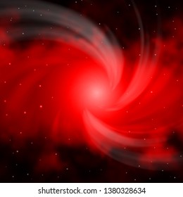 Dark Red vector background with colorful stars. Decorative illustration with stars on abstract template. Best design for your ad, poster, banner.