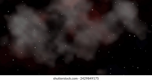 Dark Red vector background with colorful stars. Modern geometric abstract illustration with stars. Pattern for new year ad, booklets.