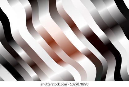Dark Red vector background with curved circles. Geometric illustration in marble style with gradient.  Pattern for your business design.