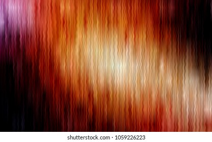 Dark Red vector background with curved circles. Glitter abstract illustration with wry lines. Marble design for your web site.