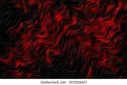 Dark Red vector background with curved lines. Creative geometric illustration in marble style with gradient. Marble design for your web site.