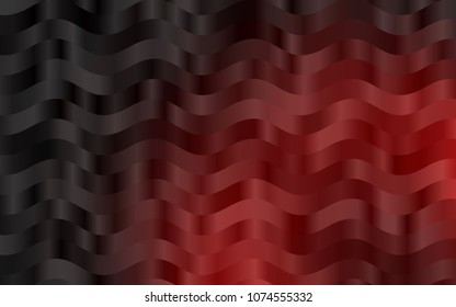 Dark Red vector background with curved circles. Blurred geometric sample with gradient bubbles.  A completely new marble design for your business.