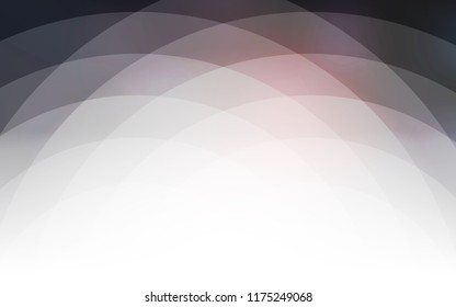 Dark Red vector background with curved circles. A completely new color illustration in marble style. A completely new memphis design for your business.