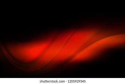 Dark Red vector background with curved circles. Creative illustration in halftone marble style with gradient. The template for cell phone backgrounds.