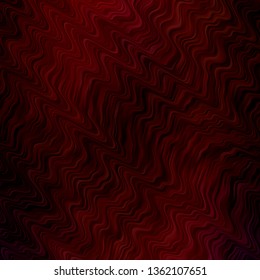 Dark Red vector background with curved lines. Colorful illustration with curved lines. Template for your UI design.