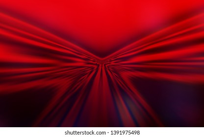Dark Red vector background with curved lines. Creative illustration in halftone style with gradient. Brand new design for your ads, poster, banner.