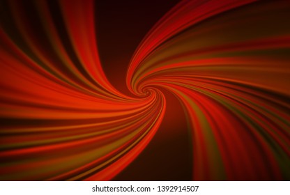 Dark Red vector background with curved lines. Geometric illustration in abstract style with gradient.  Template for cell phone screens.