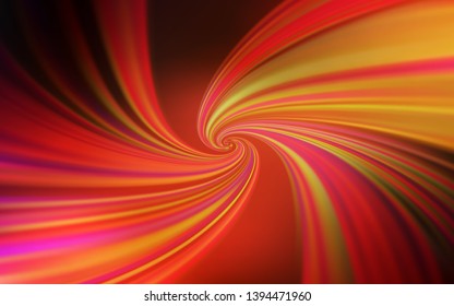 Dark Red vector background with curved lines. Creative illustration in halftone style with gradient. A new texture for your  ad, booklets, leaflets.