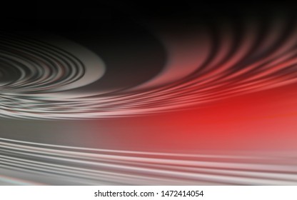 Dark Red vector background with curved lines. Colorful abstract illustration with gradient lines. Abstract style for your business design.