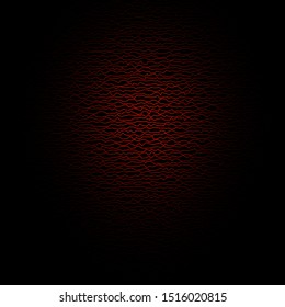 Dark Red vector background with curved lines. Colorful illustration, which consists of curves. Pattern for commercials, ads.
