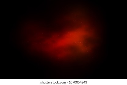 Dark Red vector background with galaxy stars. Modern abstract illustration with Big Dipper stars. Best design for your ad, poster, banner.