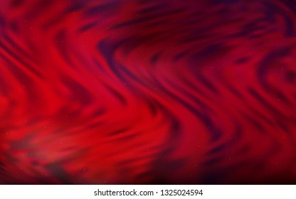 Dark Red vector background with galaxy stars. Modern abstract illustration with Big Dipper stars. Pattern for astronomy websites.