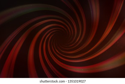 Dark Red vector background with galaxy stars. Blurred decorative design in simple style with galaxy stars. Best design for your ad, poster, banner.