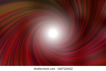 Dark Red vector background with galaxy stars. Glitter abstract illustration with colorful cosmic stars. Pattern for astrology websites.