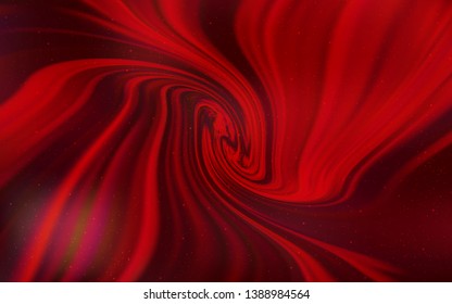 Dark Red vector background with galaxy stars. Space stars on blurred abstract background with gradient. Pattern for astrology websites.