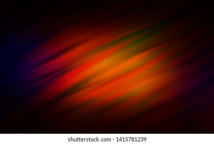 Dark Red vector background with galaxy stars. Shining colored illustration with bright astronomical stars. Pattern for astronomy websites.