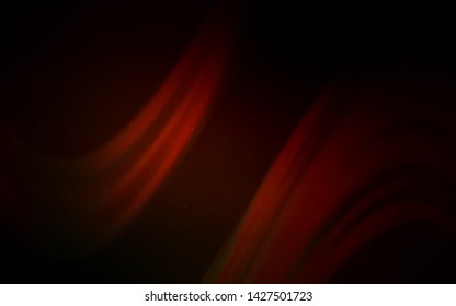 Dark Red vector background with galaxy stars. Blurred decorative design in simple style with galaxy stars. Pattern for astrology websites.